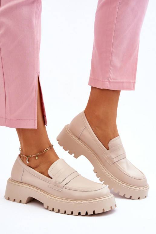 Béžové mokasíny Big Star