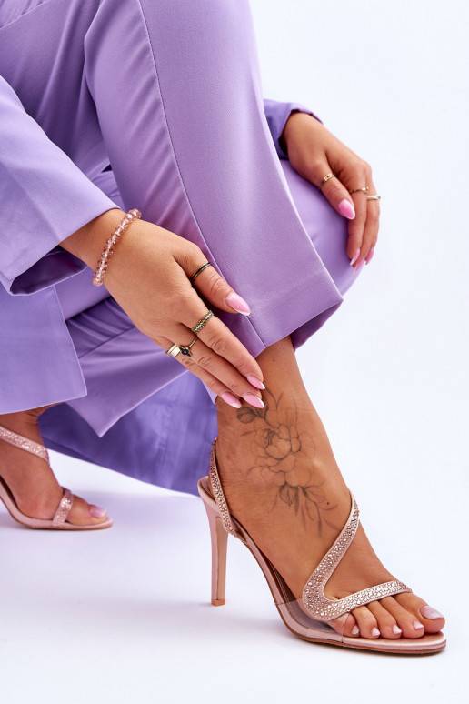 Sandály elegantní styl s podpatky... Sandály elegantní styl s podpatky...