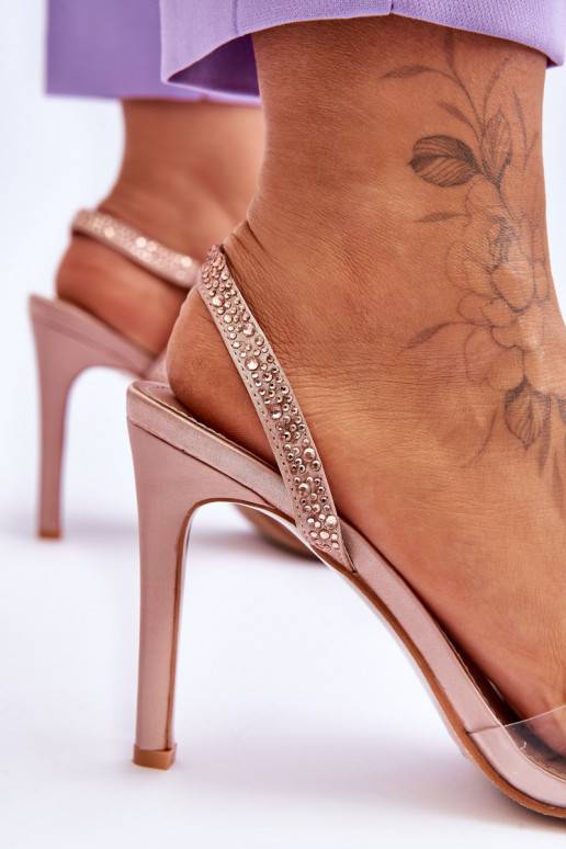 Sandály elegantní styl s podpatky... Sandály elegantní styl s podpatky...