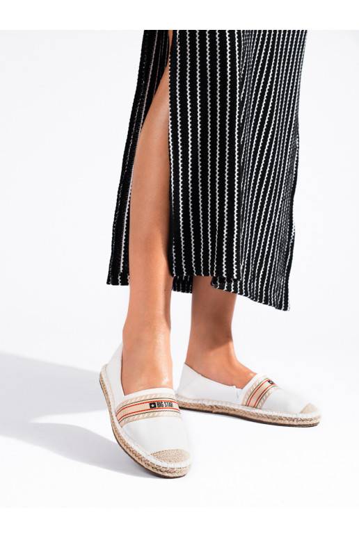 Bílé dámské espadrilky BIG STAR LL274893