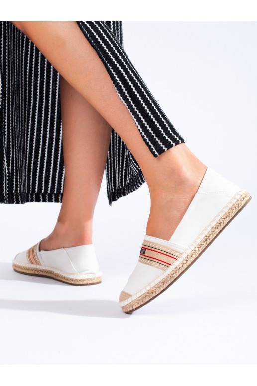 Bílé dámské espadrilky BIG STAR LL274893
