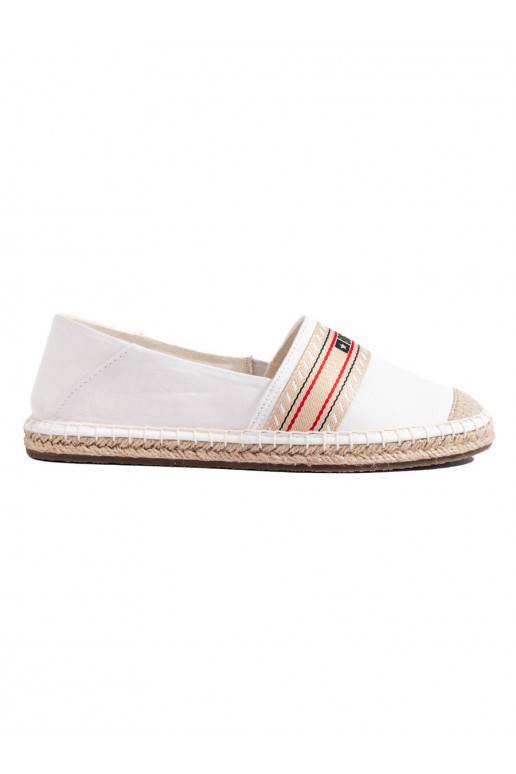 Bílé dámské espadrilky BIG STAR LL274893