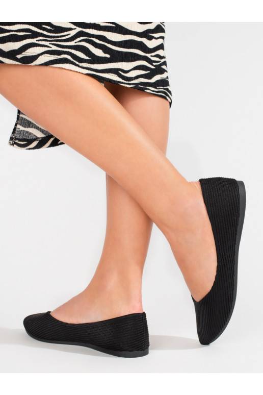 Textilní balerína v černé barvě Vinceza Textilní balerína v černé barvě Vinceza