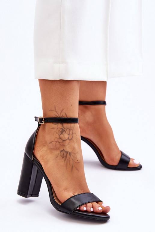 Dámské černé sandály Individual s... Dámské černé sandály Individual s...