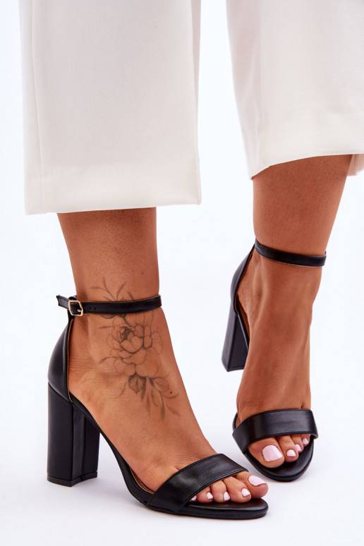 Dámské černé sandály Individual s... Dámské černé sandály Individual s...