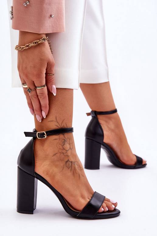 Dámské černé sandály Individual s... Dámské černé sandály Individual s...