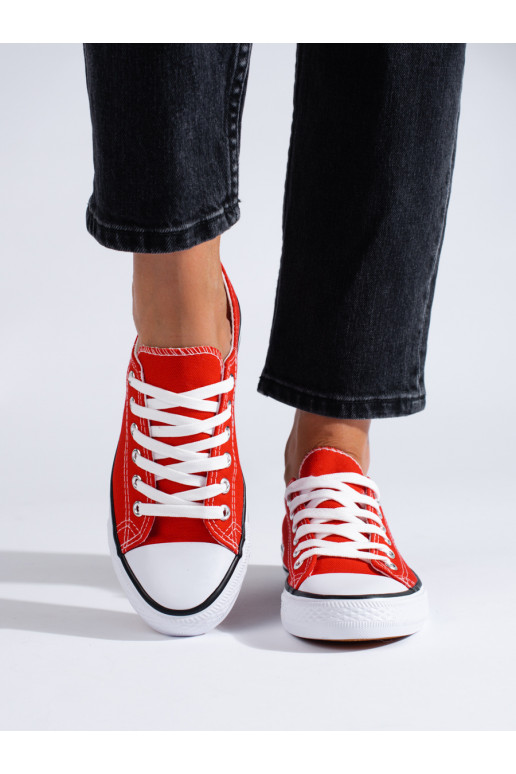 Klasické červené tenisky Shelovet