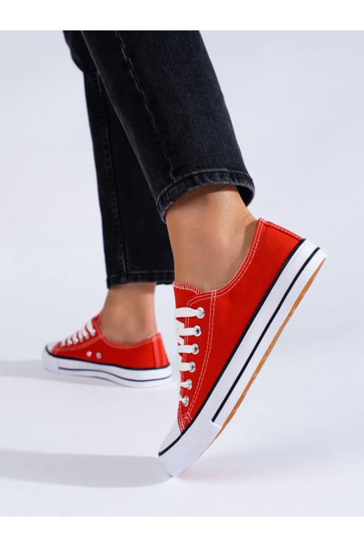 Klasické červené tenisky Shelovet