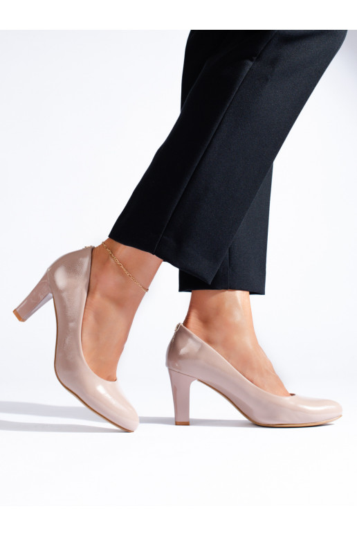 Klasické lodičky na podpatku béžové Shelovet Klasické lodičky na podpatku béžové Shelovet