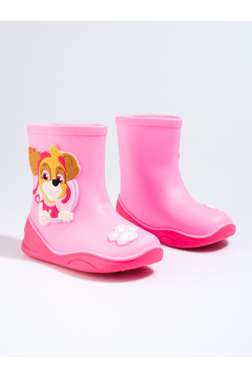 Dětské holínky Paw Patrol Shelovet světle růžové
