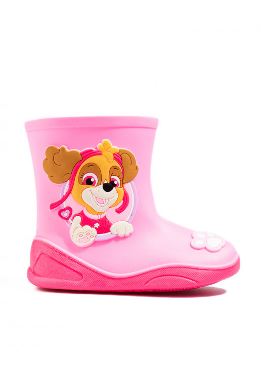 Dětské holínky Paw Patrol Shelovet světle růžové