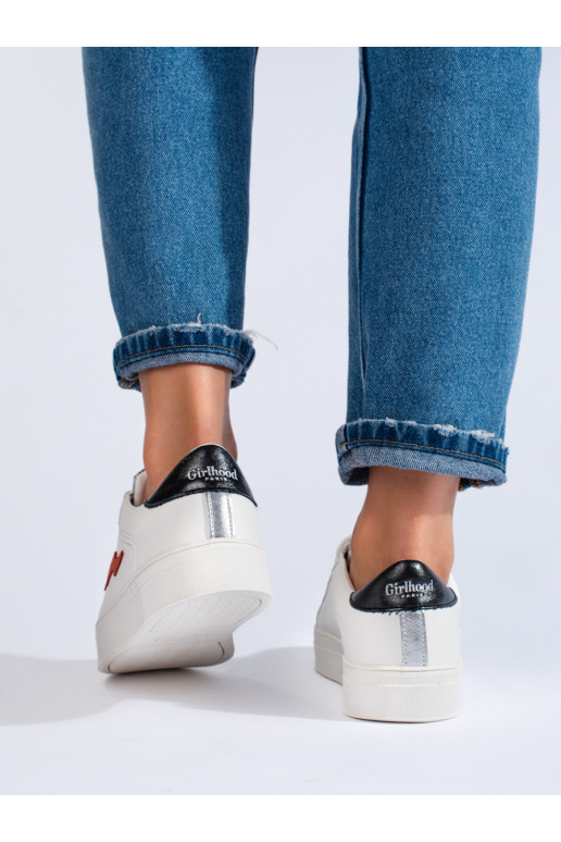 Bílé dámské tenisky Shelovet
