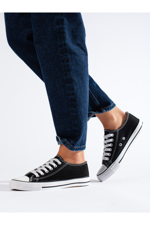 Klasické černé tenisky Shelovet