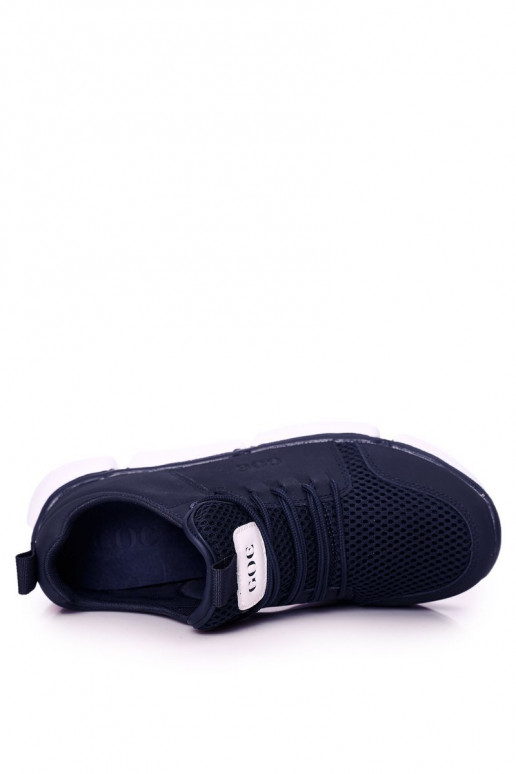 Tmavě modré sportovní tenisky pro muže Tmavě modré sportovní tenisky pro muže