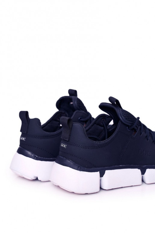 Tmavě modré sportovní tenisky pro muže Tmavě modré sportovní tenisky pro muže