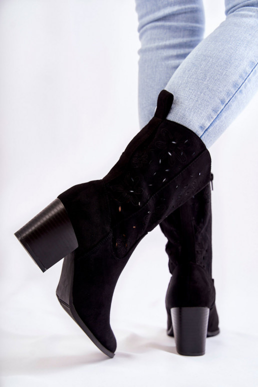 kaubojiško stiliaus zomšiniai...