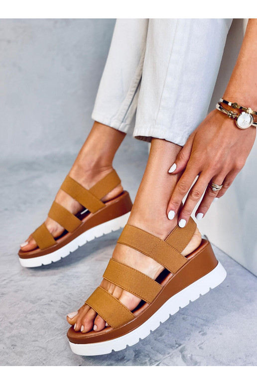 Basutės rudos spalvos  CREGGER CAMEL