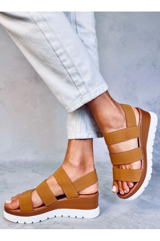 Basutės rudos spalvos  CREGGER CAMEL