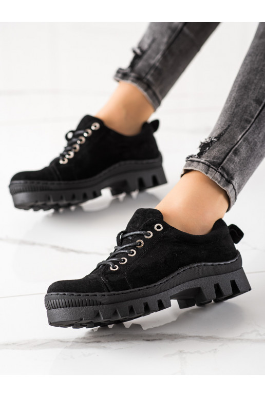 Juodos spalvos batai su platforma S....