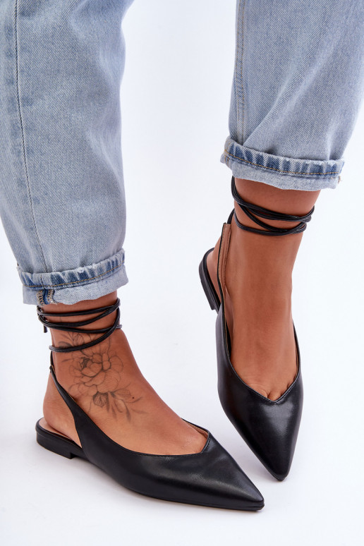 Balerinos su kaspinėliais juodos... Balerinos su kaspinėliais juodos...