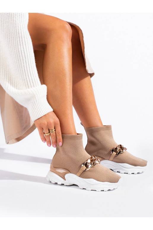 Nazouvací sneakersy s řetízkem