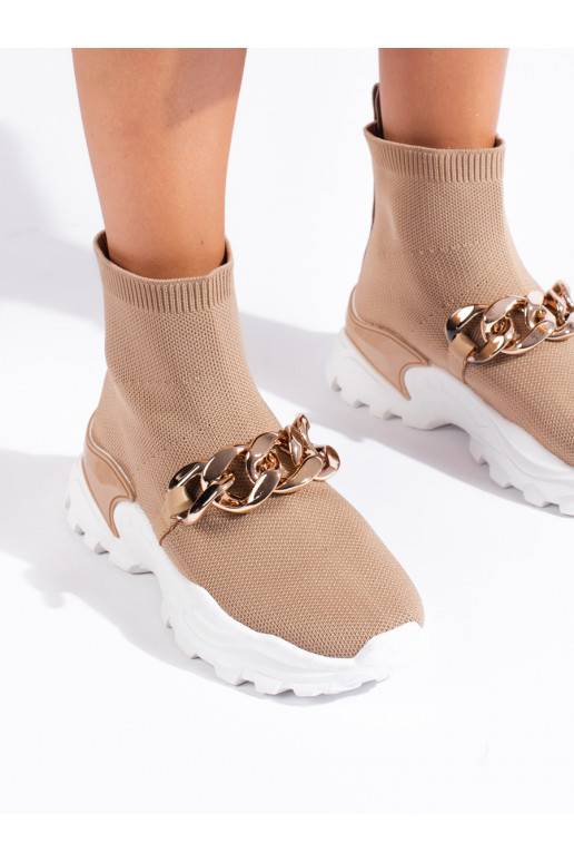 Nazouvací sneakersy s řetízkem