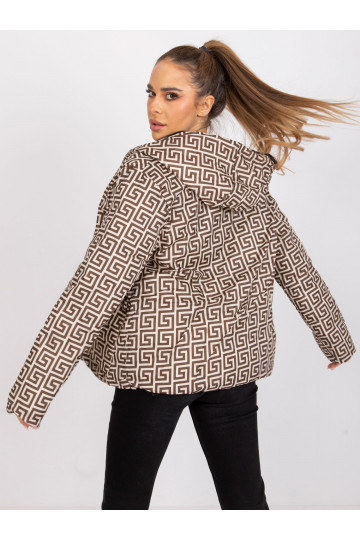 Černá oboustranná bunda s...