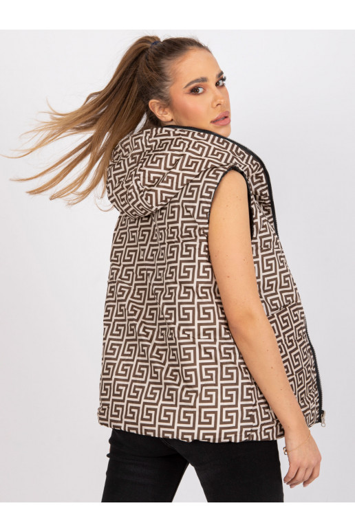 Černá prošívaná oboustranná Addison...