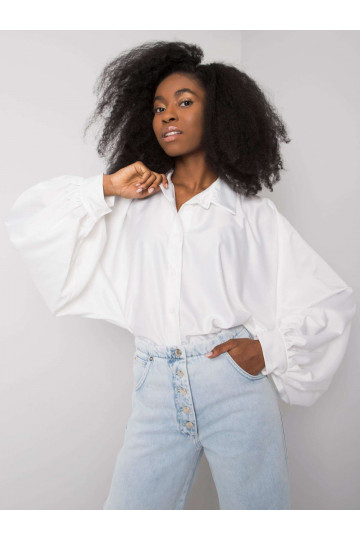 Bílá košile s širokými... 2