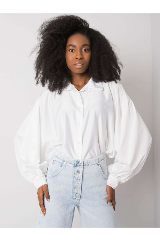 Bílá košile s širokými rukávy Cristina