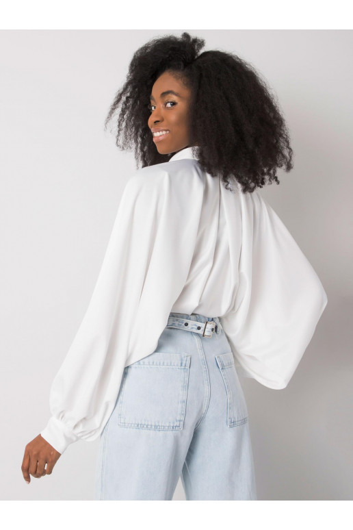 Bílá košile s širokými rukávy Cristina