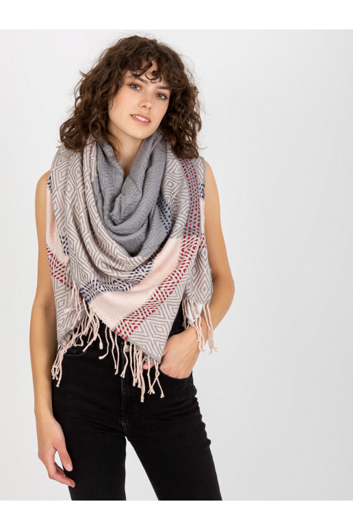 Šátek-AT-SZ-2001-1,87-šedo-růžový